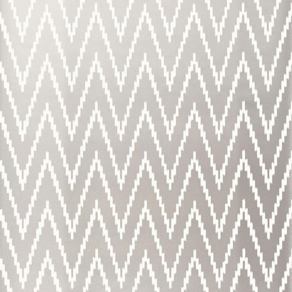 Kasari Ikat - Silver Wallcovering | Schumacher