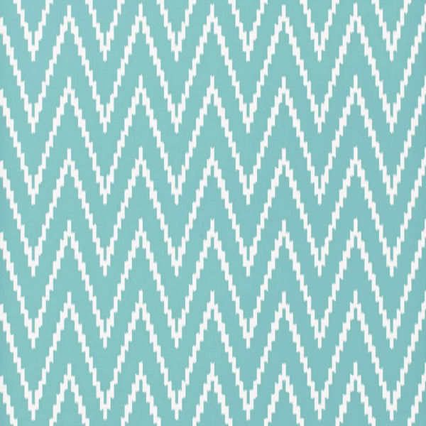 Kasari Ikat - Azure Wallcovering | Schumacher