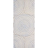 Feather Bloom Sisal Two Blues Room Setting | Schumacher Wallpaper