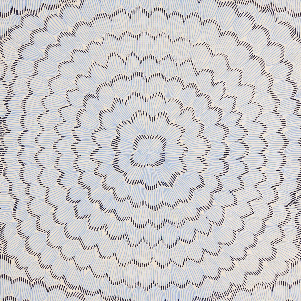 Feather Bloom Sisal Two Blues