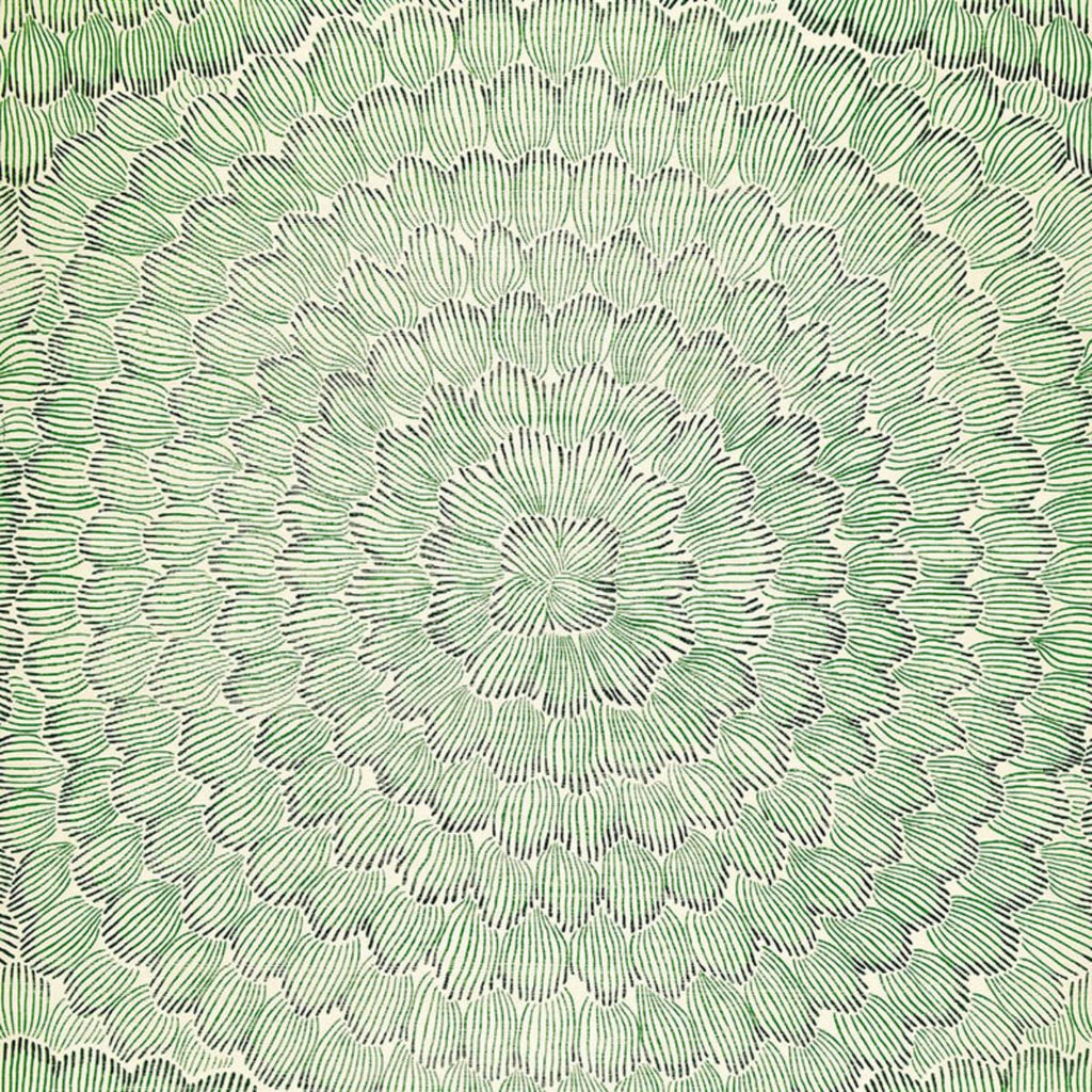 Feather Bloom Sisal Emerald & Ore