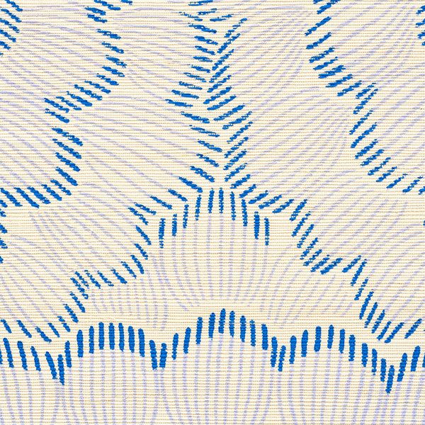 Feather Bloom Sisal - Ivory Wallcovering | Schumacher