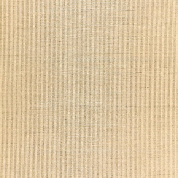 Harshaw Pinstripe Sisal - Tan Wallcovering | Schumacher
