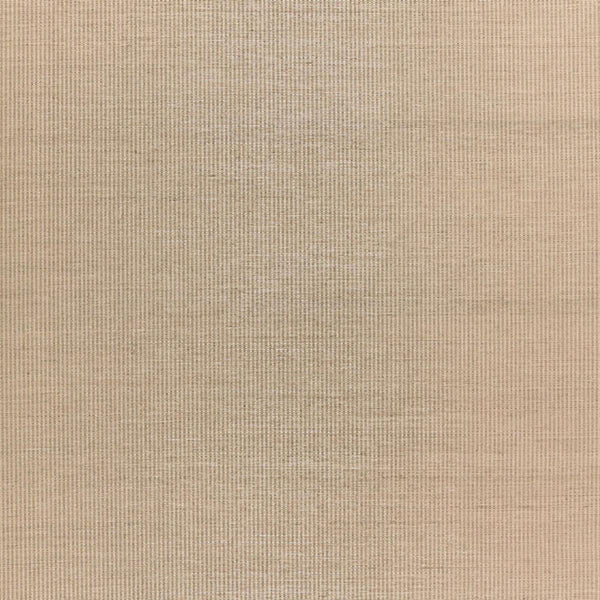 Harshaw Pinstripe Sisal - Malt Wallcovering | Schumacher