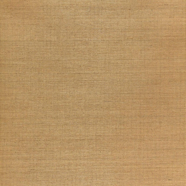 Harshaw Pinstripe Sisal - Pecan Wallcovering | Schumacher