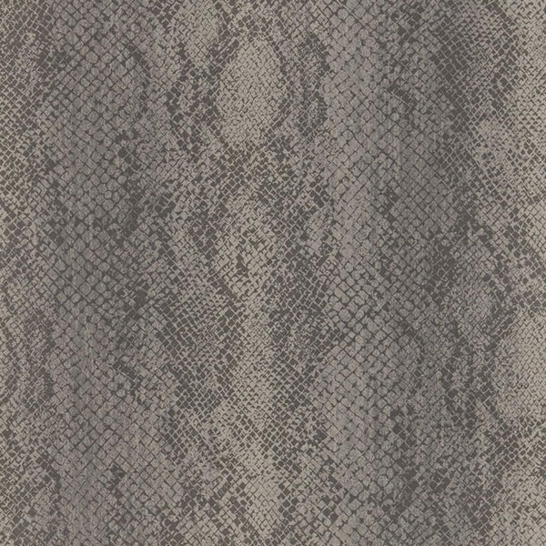 Cody Snakeskin - Smoke Wallcovering | Schumacher