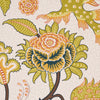 Sinhala Sidewall Bittersweet Room Setting | Schumacher Wallpaper