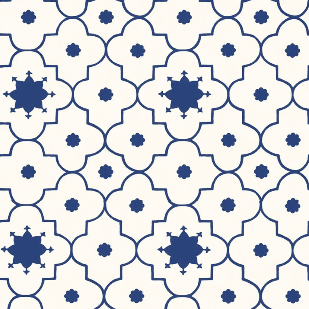 Taj Trellis - Jaipur Blue Wallpapers