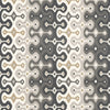 Darya Ikat Sidewall - Stone Wallpapers