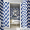 Fez Lapis Room Setting | Schumacher Wallpaper