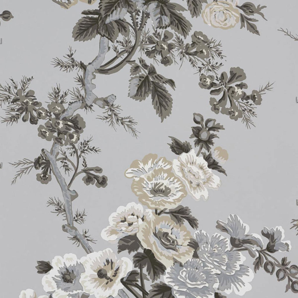 Pyne Hollyhock Grisaille