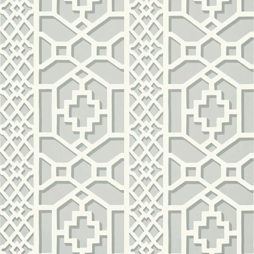 Zanzibar Trellis - Cloud Wallpapers