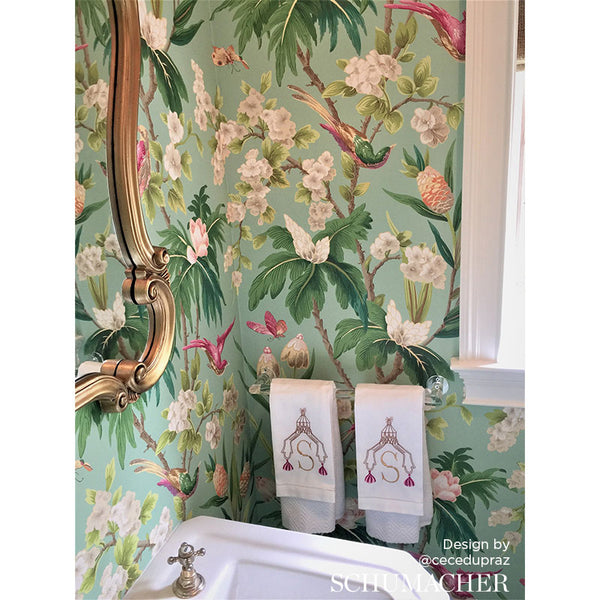 Seychelles - Sea Wallcoverings Commercial Wallcovering | Schumacher