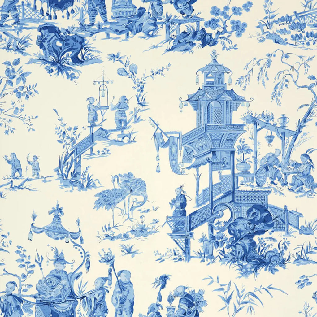 Chinois - China Blue Wallpapers