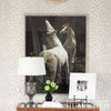 Iconic Leopard Linen Room Setting | Schumacher Wallpaper