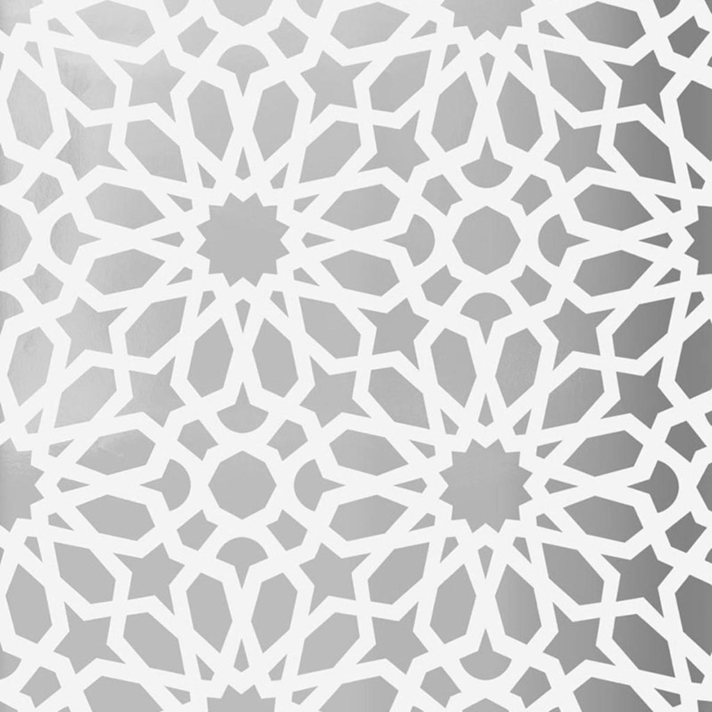 Schumacher Pennick Mylar Gold Wallpaper by Schumacher