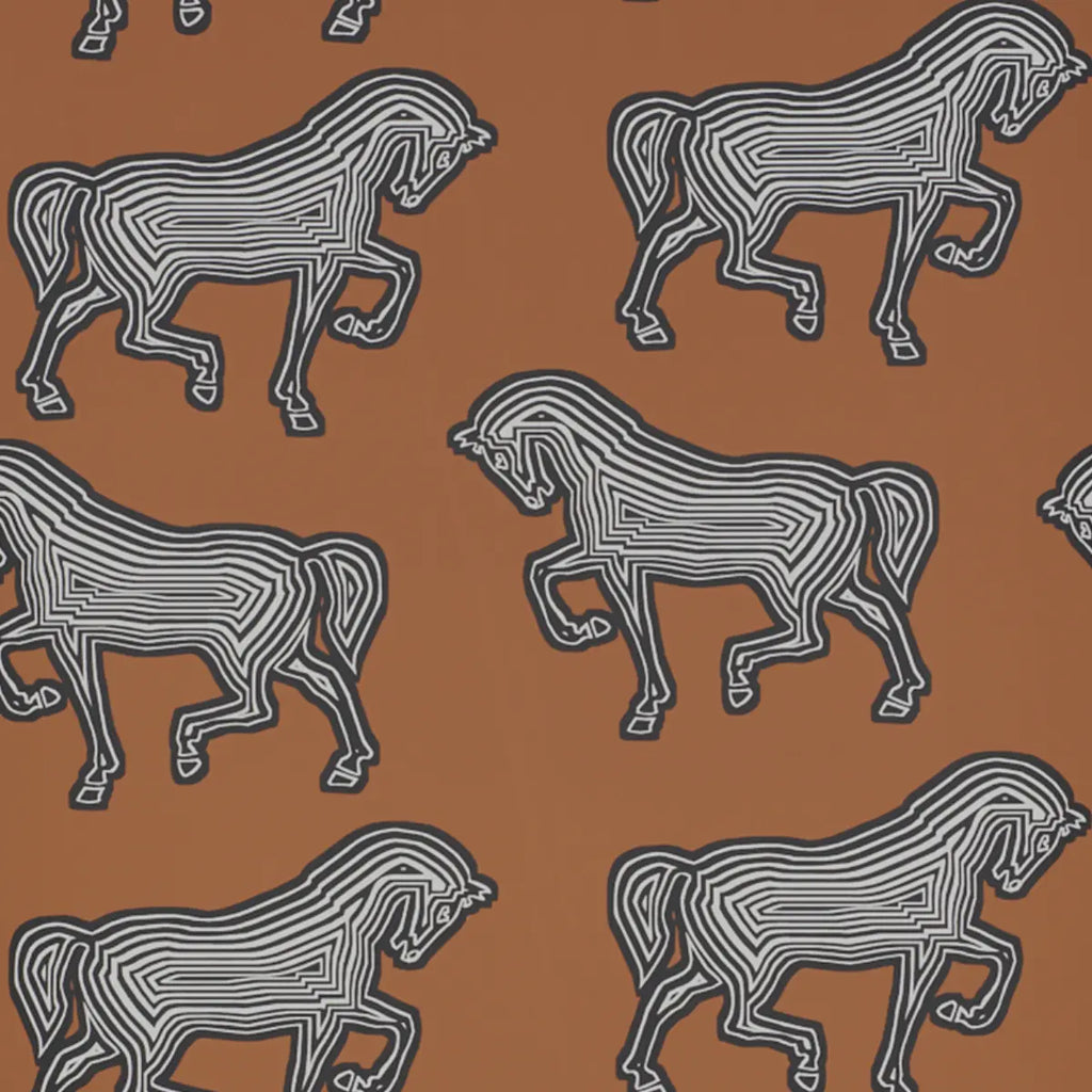 Faubourg - Brown Wallpapers