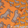 Faubourg - Orange Wallpapers