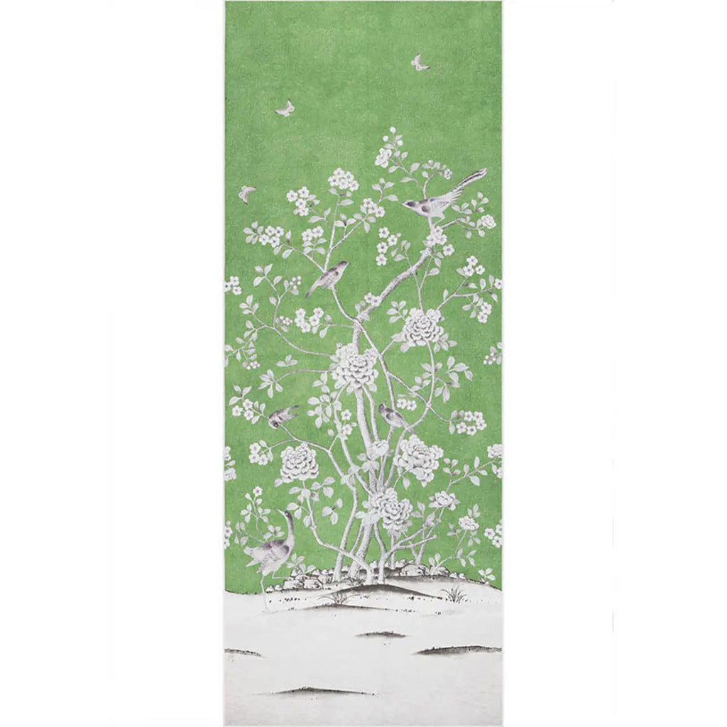 Chinois Palais Panel - Lettuce Wallpapers