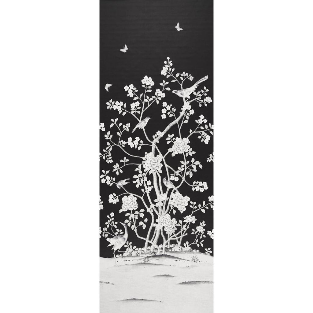 Chinois Palais Panel Noir