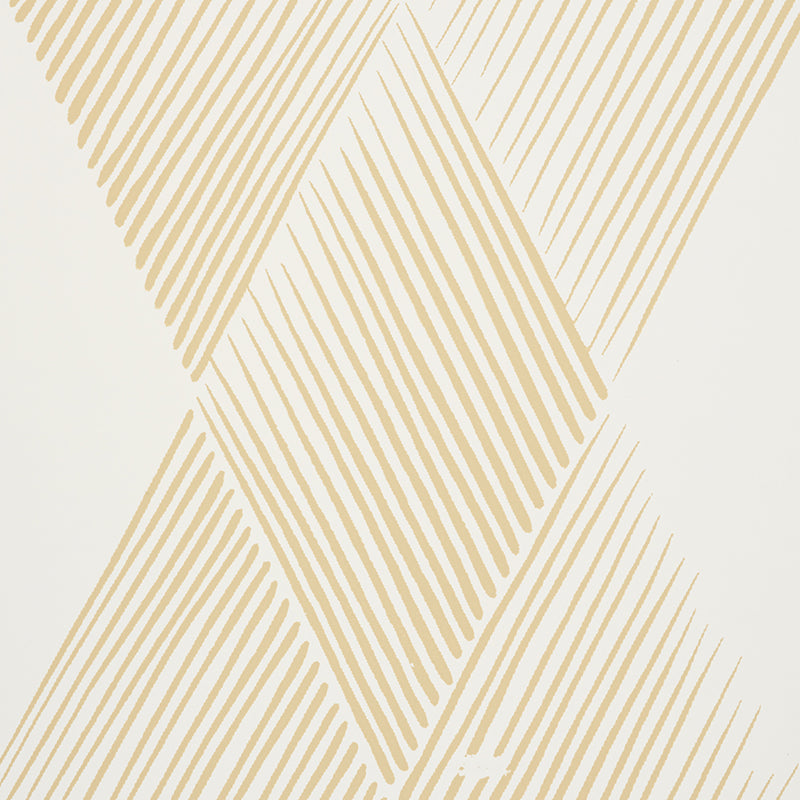 Fetlock Natural Room Setting | Schumacher Wallpaper