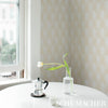 Fetlock Natural Room Setting | Schumacher Wallpaper