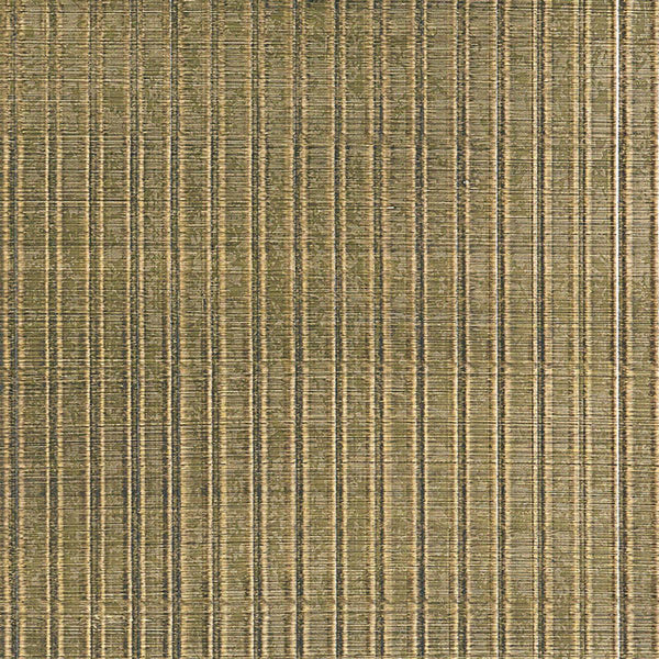 Galvanized Rib - Burnished Gold Wallcovering | Schumacher