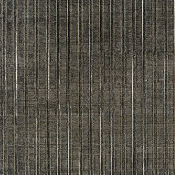 Galvanized Rib - Gunmetal Wallcoverings Natural Wallcovering | Schumacher
