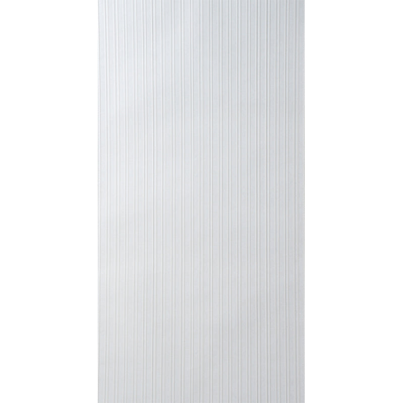 Galvanized Rib Ivory Room Setting | Schumacher Wallpaper