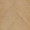Combed Chevron Maple | Schumacher Wallpaper