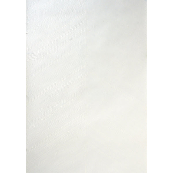 Combed Chevron - Ivory Wallcovering | Schumacher