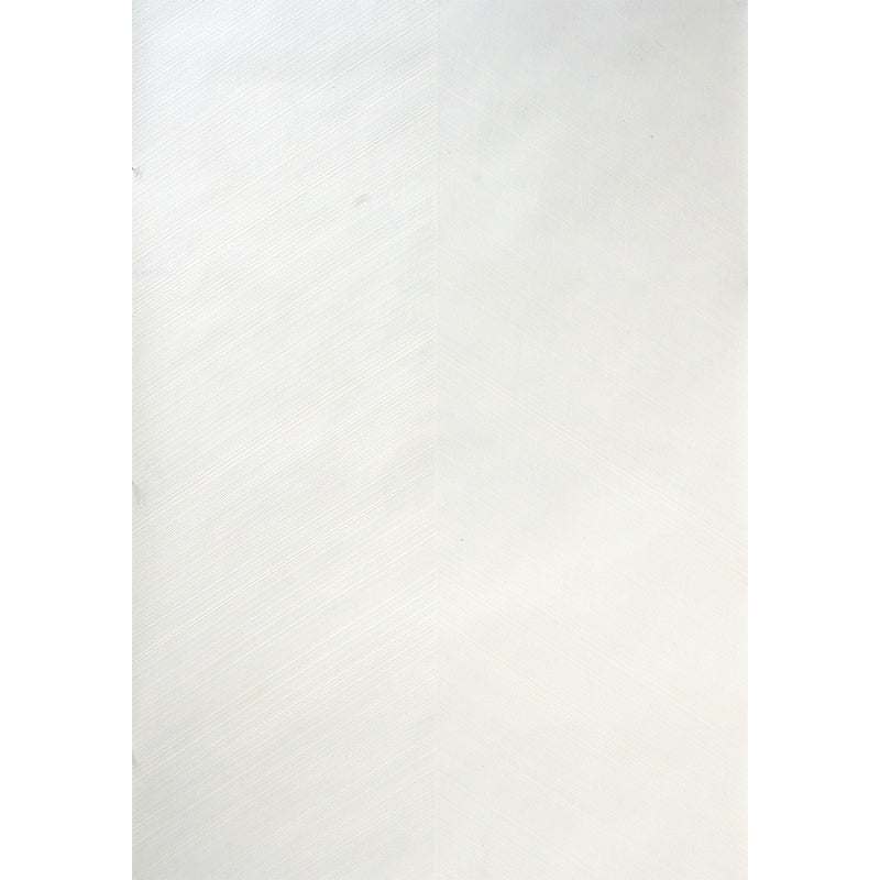 Combed Chevron Ivory Room Setting | Schumacher Wallpaper