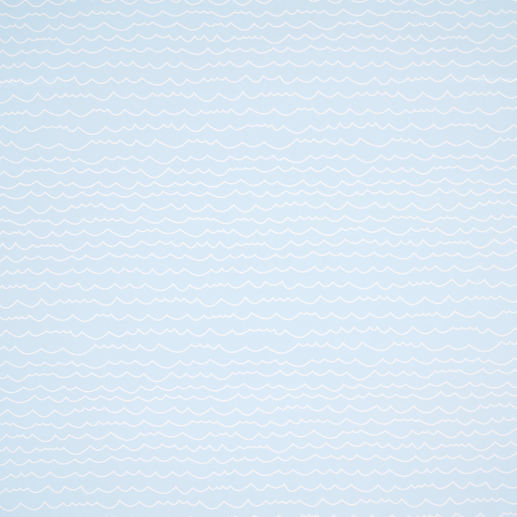 Waves, Light Blue