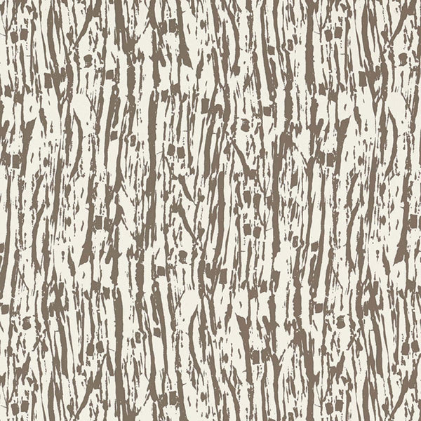 Tree Texture - Mocha Wallcovering | Schumacher