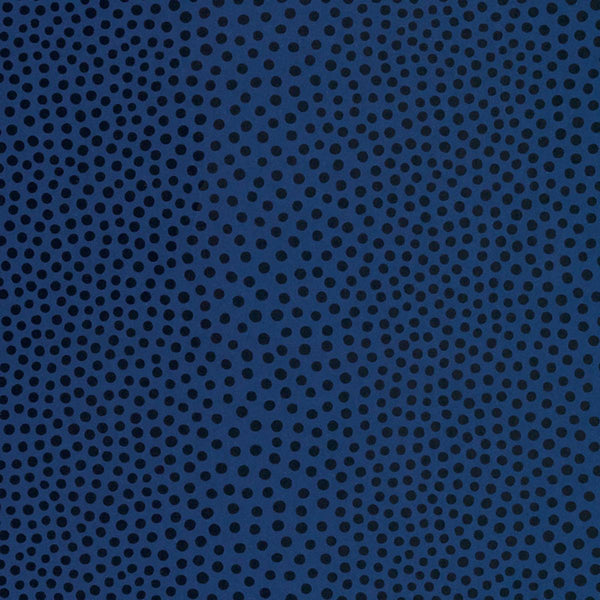 Raindots - Marine Noir Wallcovering | Schumacher