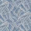 Abstract Leaf - Navy Wallpapers