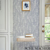 Drizzle Dove Room Setting | Schumacher Wallpaper