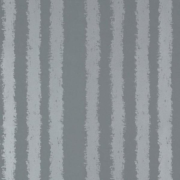 Tree Stand - Slate Shimmer Wallcovering | Schumacher