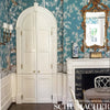 Brighton Pavilion Panel Peacock Room Setting | Schumacher Wallpaper