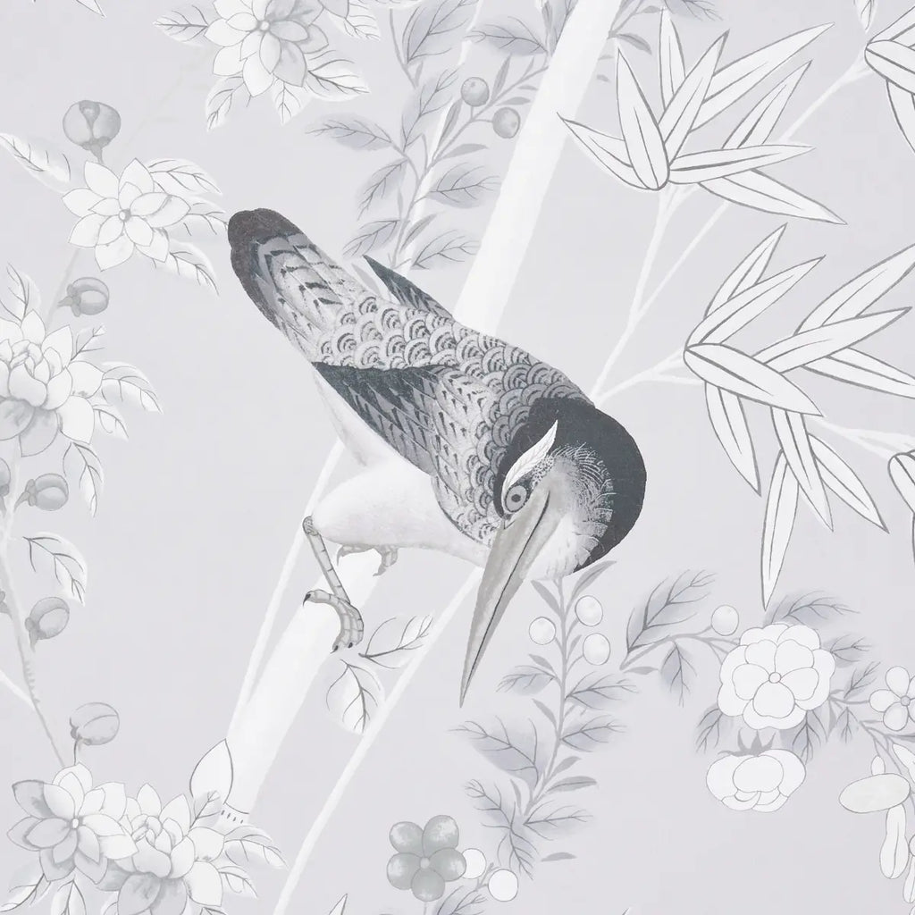 Brighton Pavilion Panel - Black &amp; White Wallpapers