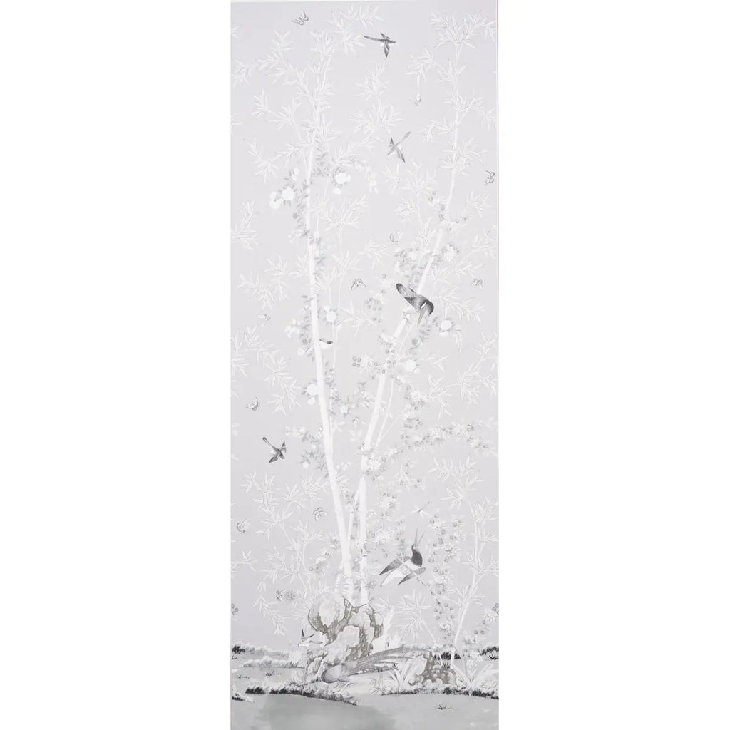 Brighton Pavilion Panel - Black &amp; White Wallpapers