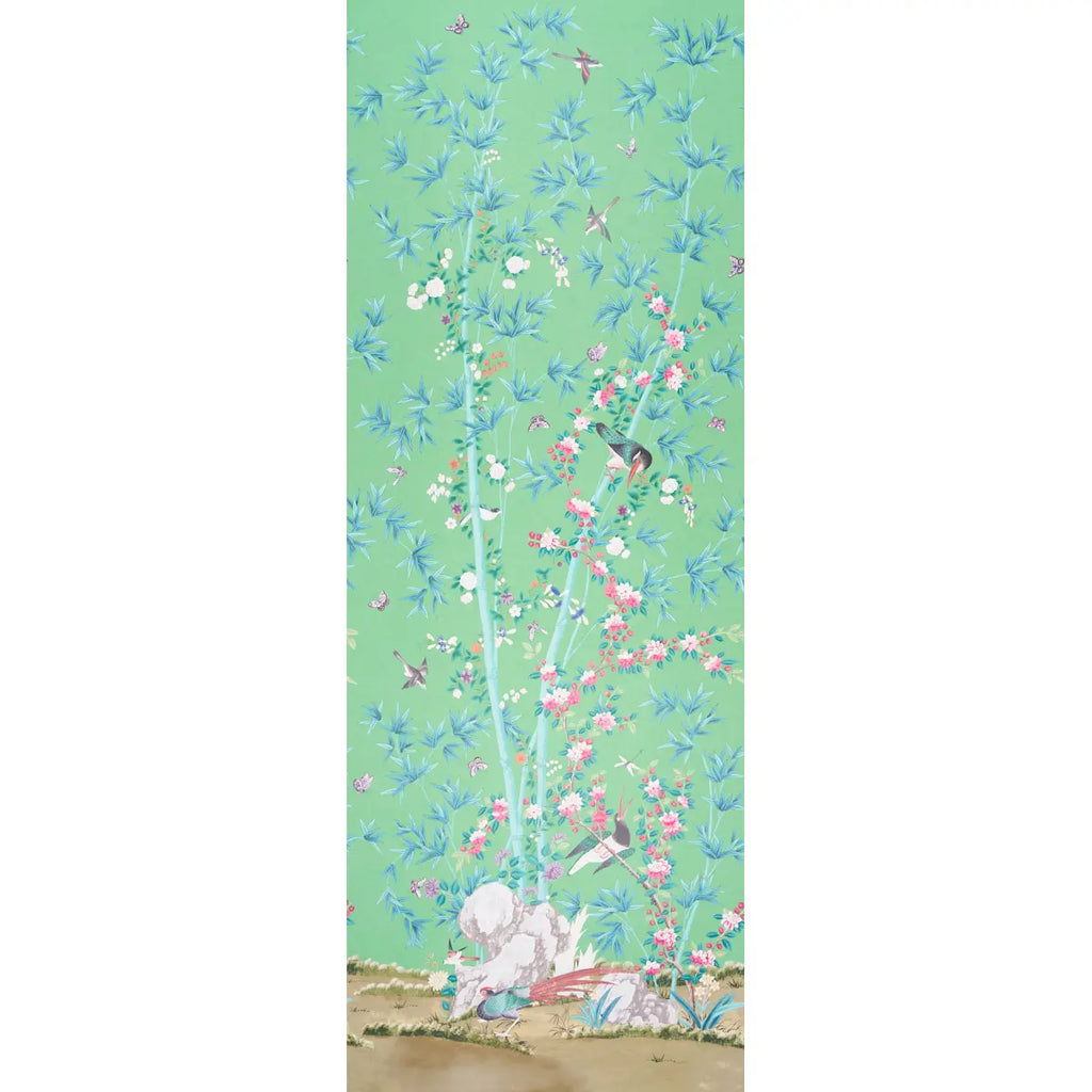 Brighton Pavilion Panel - Emerald Wallpapers