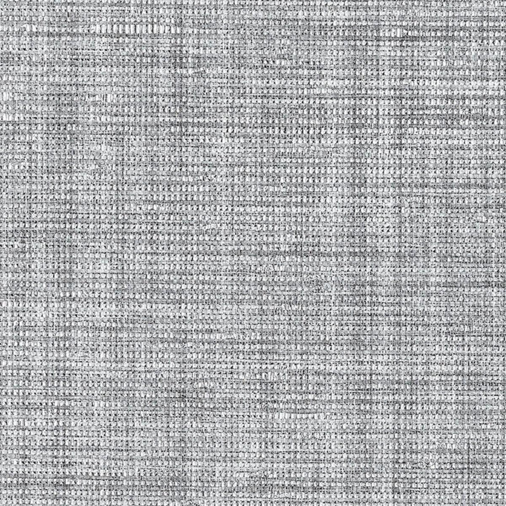 Anodized Raffia Oxidized Silver | Schumacher Wallpaper