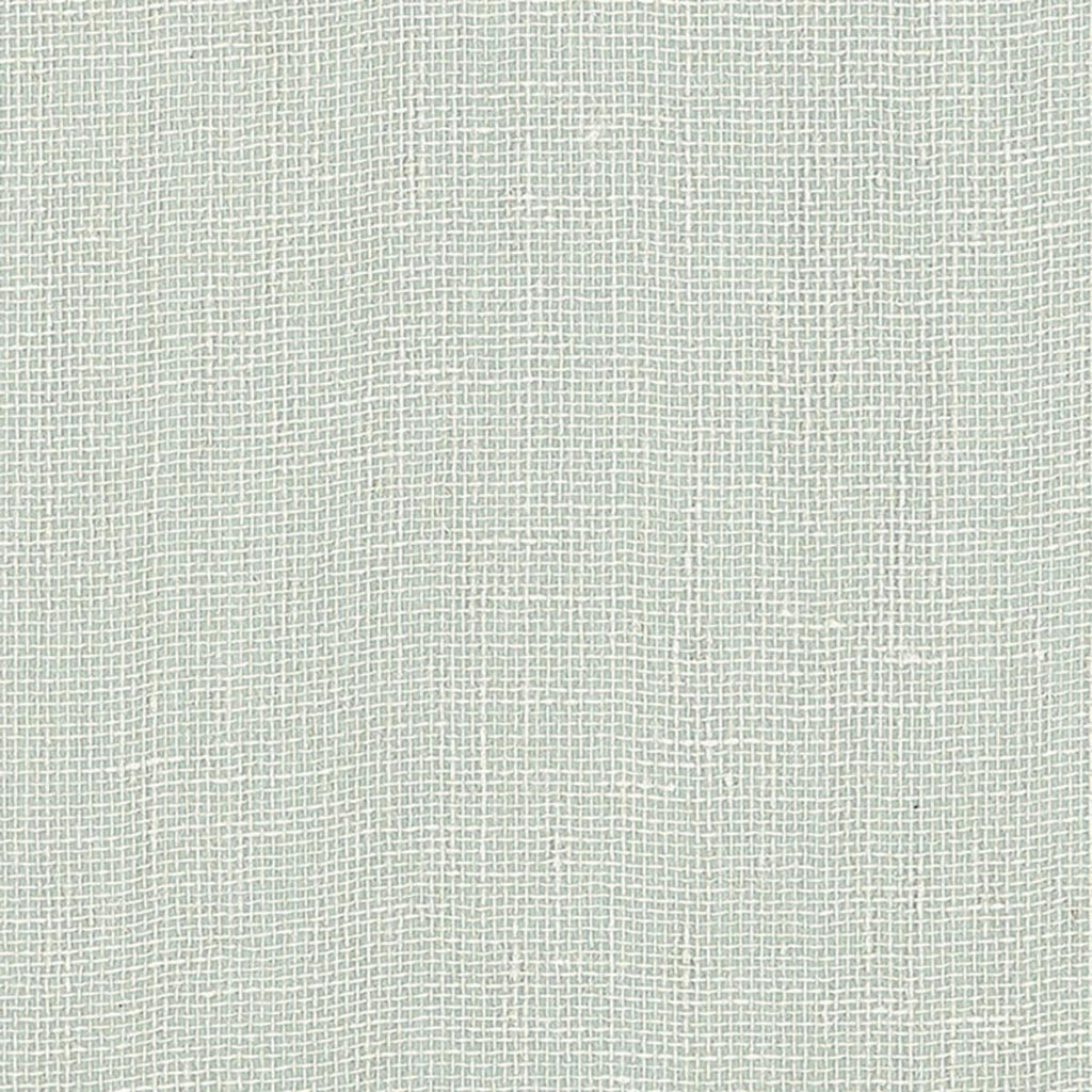Linen Gesso Aqua | Schumacher Wallpaper