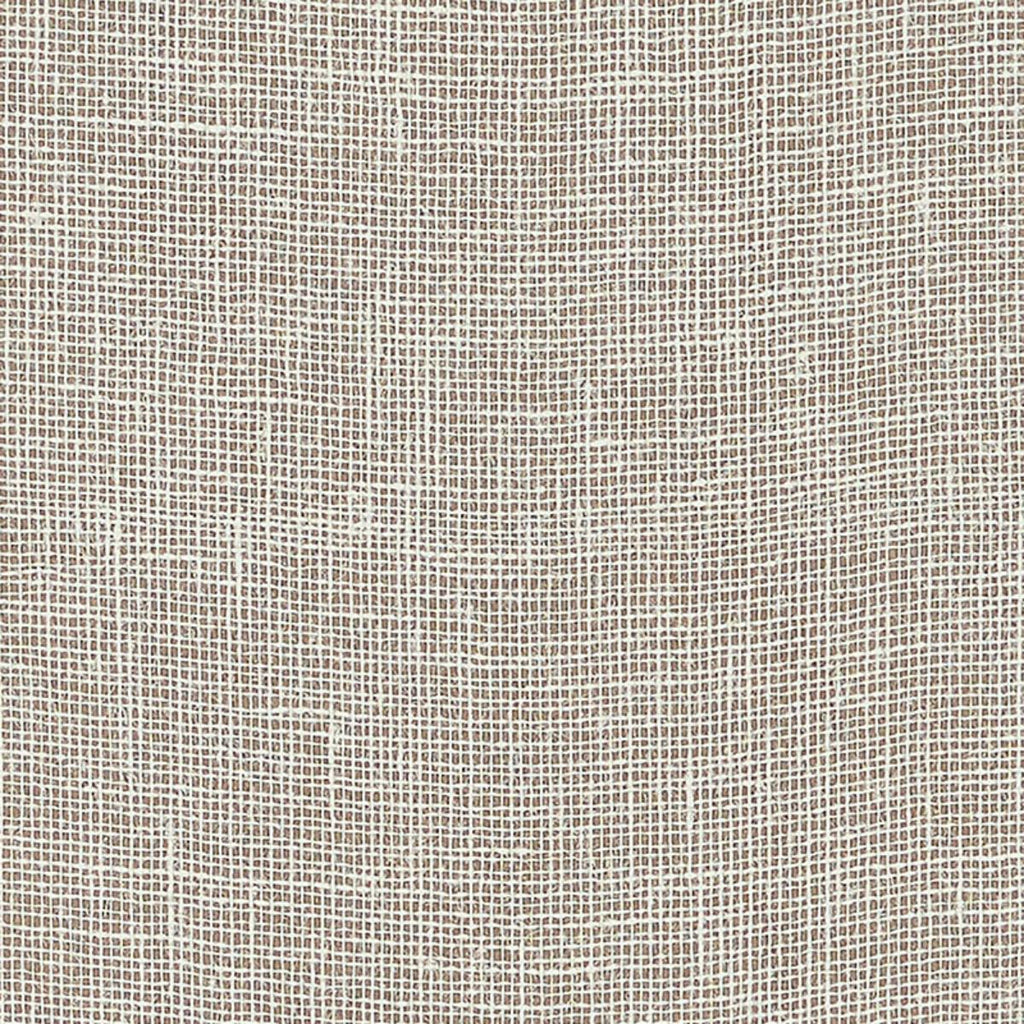 Linen Gesso Cocoa | Schumacher Wallpaper