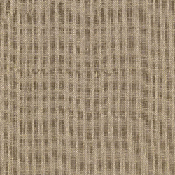 Gilded Linen - Cocoa & Gold Wallcoverings Natural Wallcovering | Schumacher