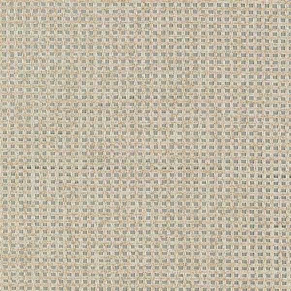 Metallic Mesh - Beige Natural Wallcovering | Schumacher