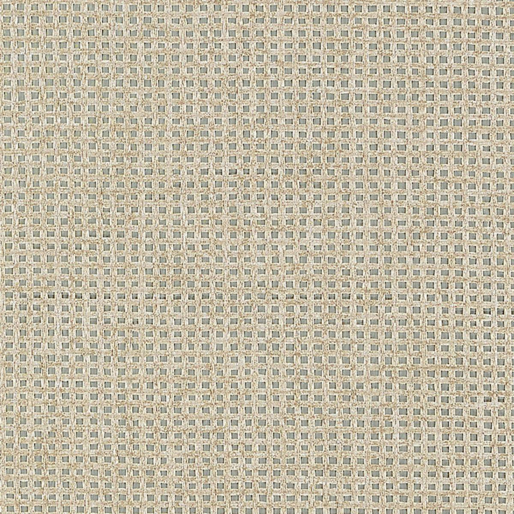 Metallic Mesh Silver | Schumacher Wallpaper