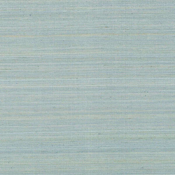 Shaded Silk - Aqua Wallcoverings Natural Wallcovering | Schumacher