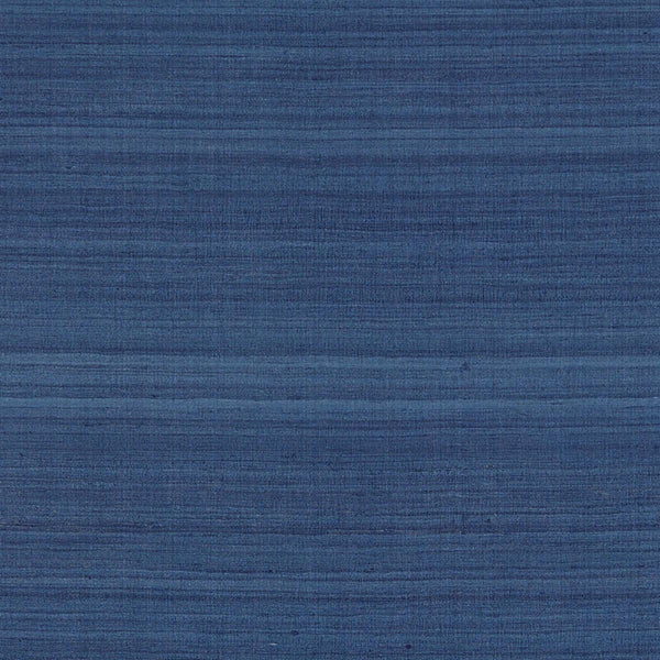 Shaded Silk - Sapphire Wallcovering | Schumacher